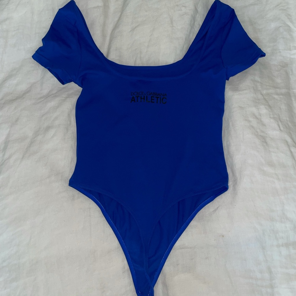Dolce and Gabbana Blue athletic wear onesie!